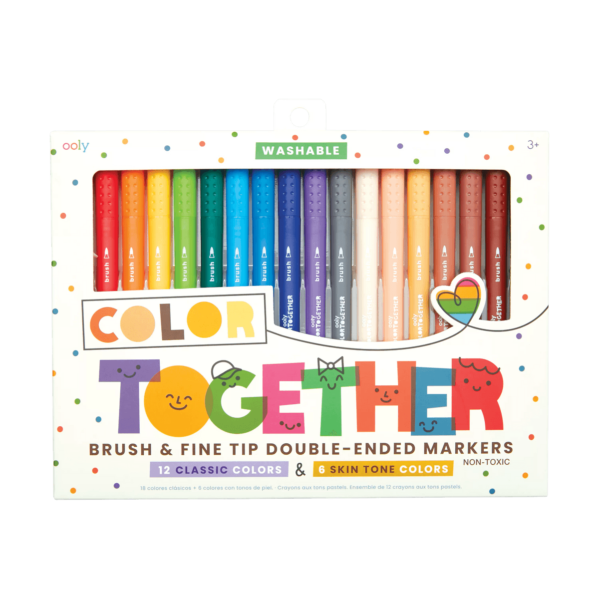 Ooly flomasteriai Color together