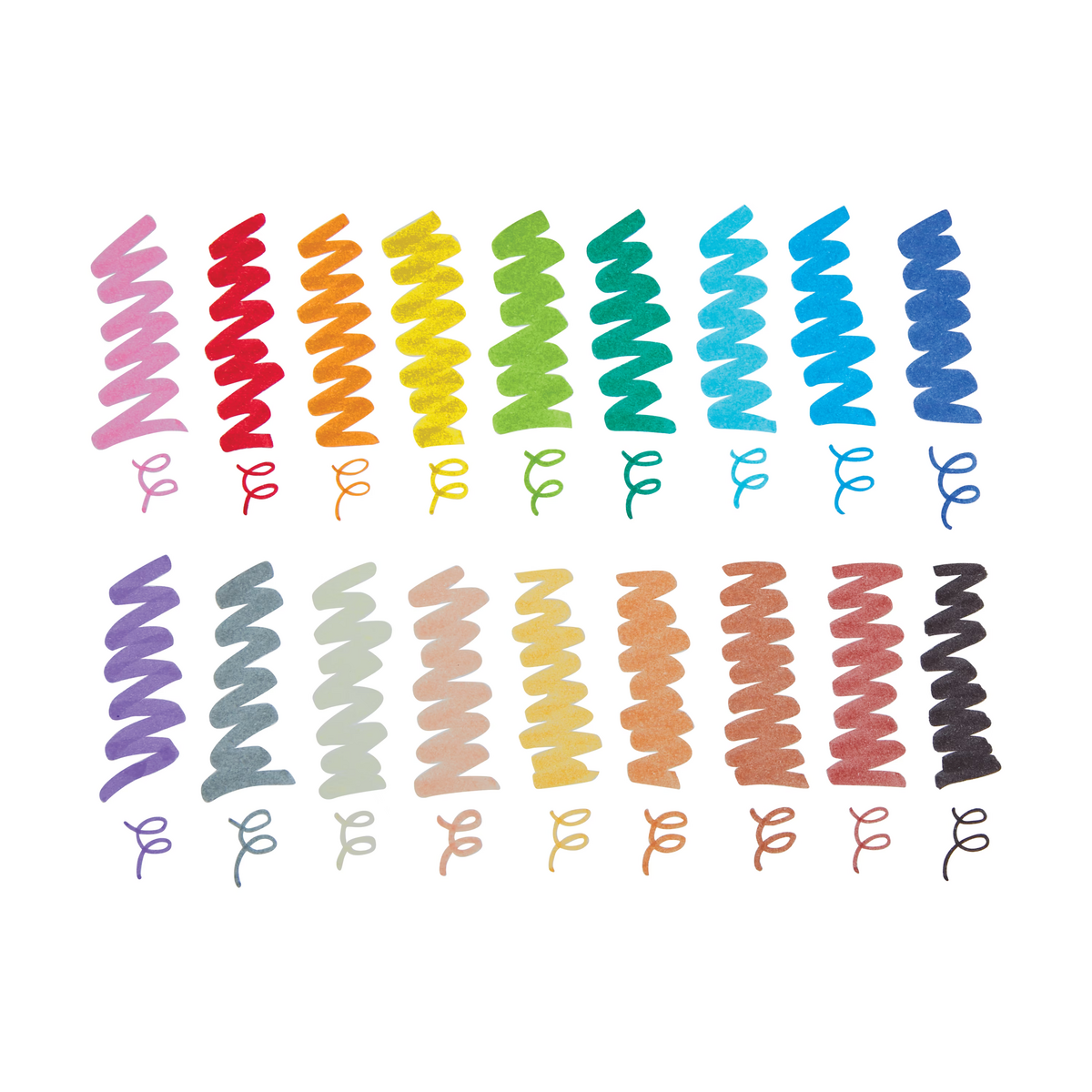 Ooly flomasteriai Color together