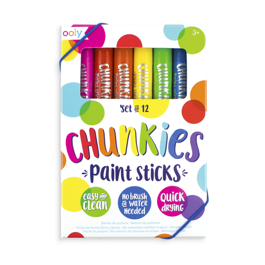 Ooly Kreidelės Chunkie paint sticks 12 vnt.