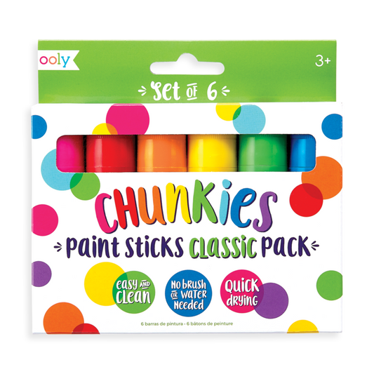 Ooly Kreidelės Chunkie paint sticks 6 vnt.
