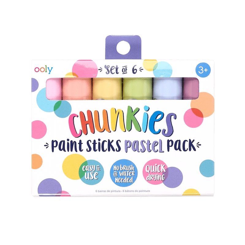 Ooly Kreidelės Chunkie paint sticks pastel 6 vnt.