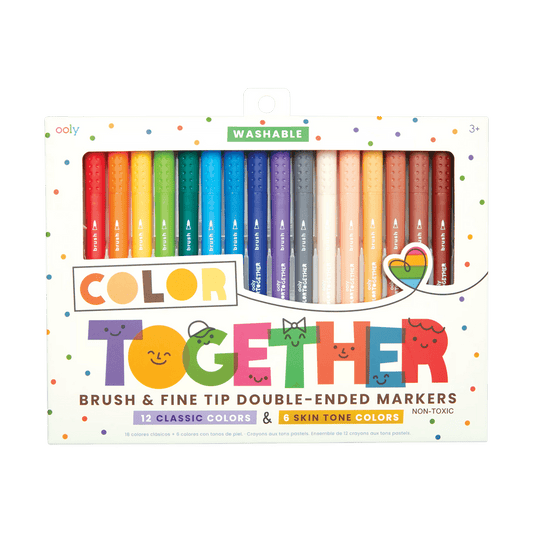 Ooly flomasteriai Color together