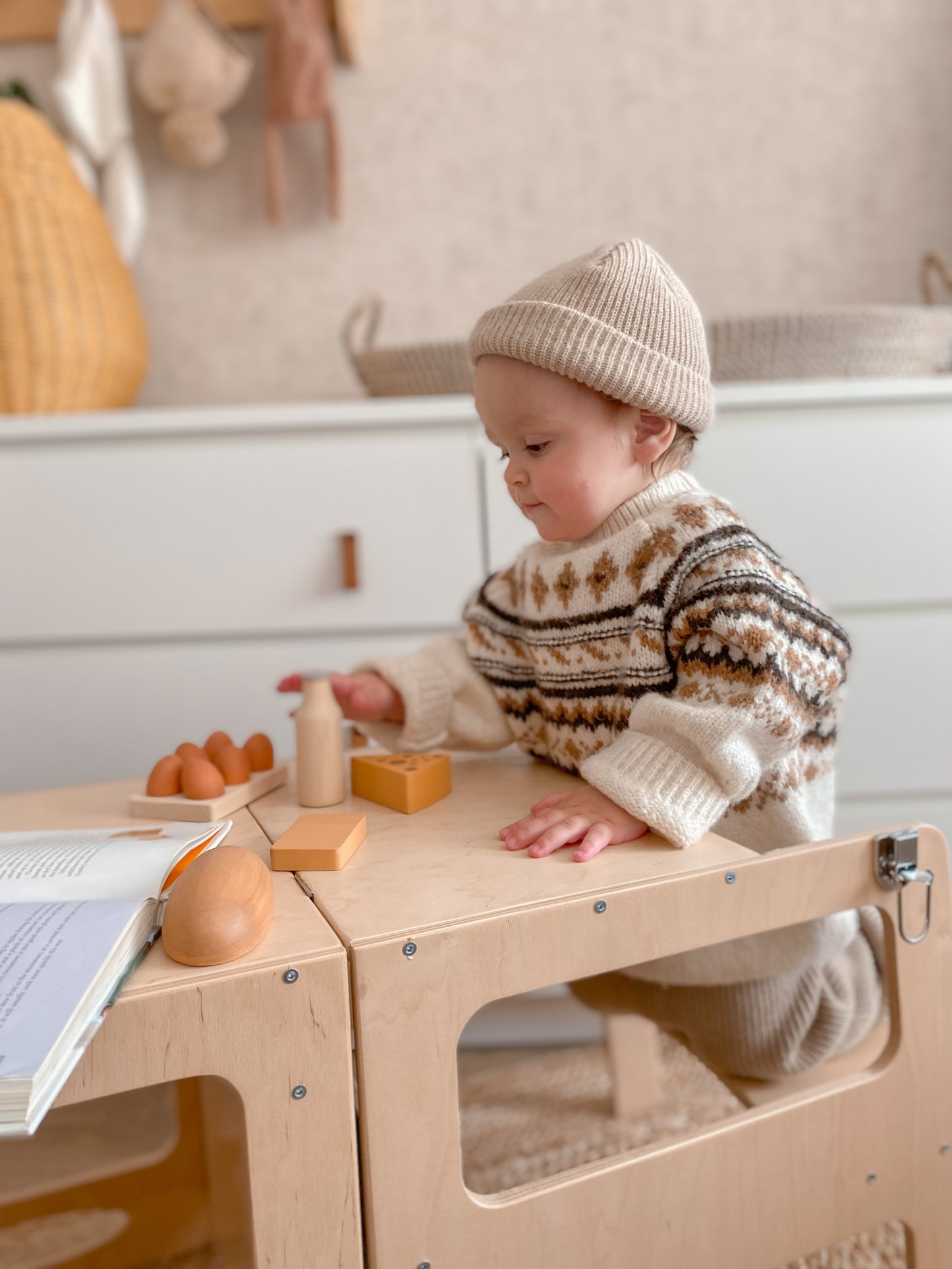 Sabo concept Medinis kaimiškų maisto produktų rinkinys